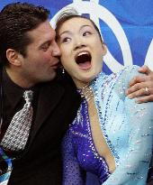 Arakawa wins gold in women's figure skating