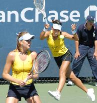 Sugiyama-Hantuchova pair knocked out of U.S. Open doubles