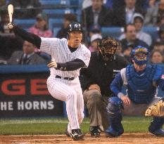 Yankees' Matsui goes 2-for-4 against Blue Jays