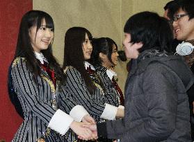 AKB48 members in Shanghai