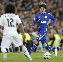 Uchida's Schalke eliminated by Real Madrid in Champions League