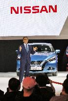 Nissan's Ghosn speaks at press preview for Auto Shanghai 2015