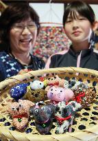 Cat mascots popular in former "no-go" zone in Fukushima