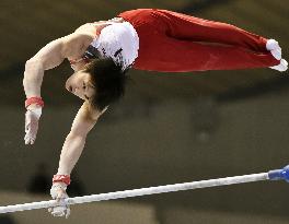 15-year-old Sugihara bound for worlds, Uchimura wins again