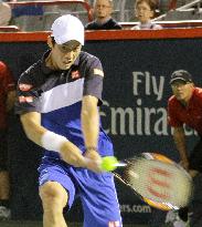 Nishikori advances to Rogers Cup q'finals