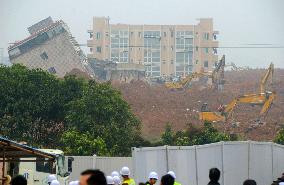 91 missing after massive landslide in China's Shenzhen