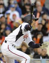 Japan vs U.S. in WBC semifinal game in Los Angeles