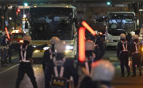 Surprise inspection held on buses after deadly accident