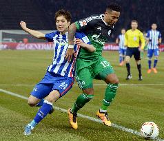 Soccer: Haraguchi provides assist as Hertha down Schalke