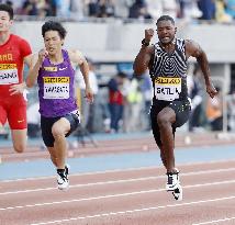 Gatlin wins 100-meter at IAAF Golden Grand Prix