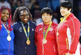 Olympics: Medal ceremony for women's judo