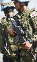 Japanese peacekeepers ready to perform rescue mission in S. Sudan
