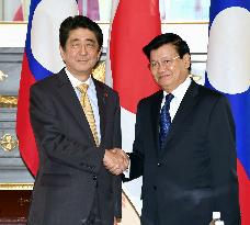 Japan, Laos PMs meet in Tokyo to discuss joint development