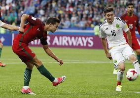 Soccer: Portugal, Mexico draw 2-2 in Confed Cup