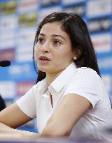 Syrian-born swimmer Yusra Mardini