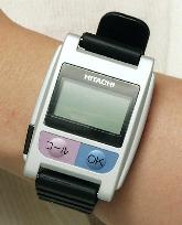 Hitachi develops wrist sensor for remote monitoring of pulses