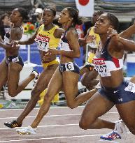 Jamaica's Veronica Campbell wins women's 100m at world athletics