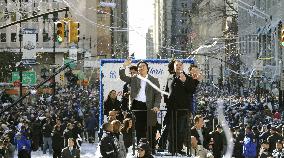 N.Y. Yankees World Series victory parade in N.Y.