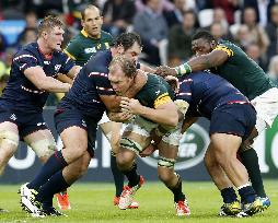 S. Africa beat U.S. in Rugby World Cup