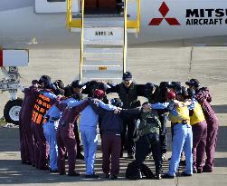 Japan's 1st passenger jet MRJ makes maiden flight