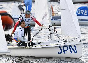 Olympics: Japan pair in men's 470 men's sailing