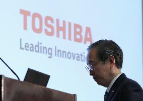 Toshiba releases April-Dec. earnings without auditor approval