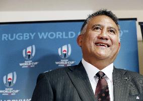 Rugby: Joseph hoping public will lift Japan at RWC 2019