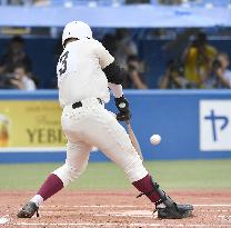 Baseball: High school slugger Kiyomiya hits "record-tying" 107th homer