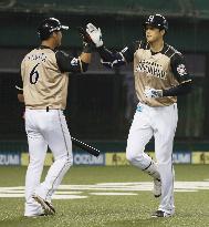 Baseball: Otani homers twice as Fighters rout Lions
