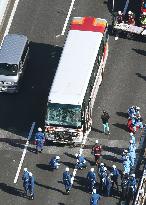 Over 20 injured in pileup on expressway near Tokyo