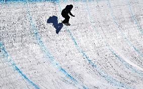 Snowboarding: Japan's Hirano wins halfpipe at World Cup