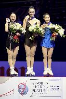 Figure skating: Medalists at world c'ships