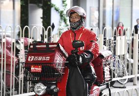Food delivery in China