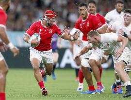 Rugby World Cup in Japan: England v Tonga