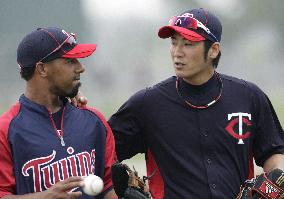 Nishioka at Twins camp