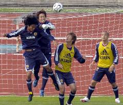 Japan tune up for World Cup soccer