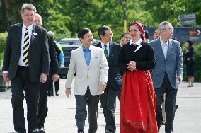 Japanese crown prince in Sweden