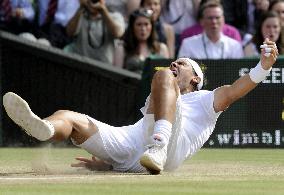 Nadal wins Wimbledon final