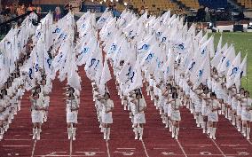 (5) Asian Games opening ceremony drills