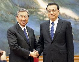 Chinese Premier Li meets with Japanese ex-lower house speaker