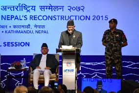 Int'l confab for Nepal reconstruction held