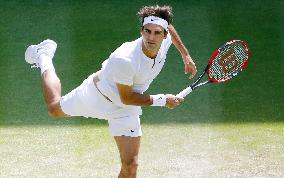 Federer in Wimbledon 3rd round