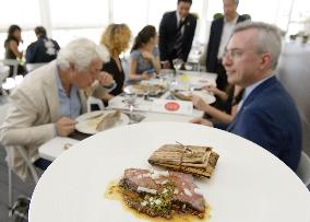 Italian style Kobe beef dish introduced in Milan