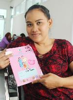 Indonesia promotes maternity/child health handbook