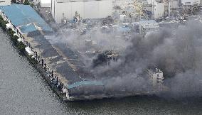 Fire breaks out at Kawasaki plant