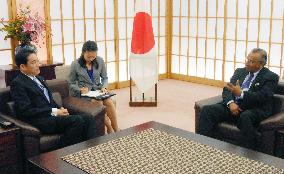 Pugwash Conferences chief meets with Japanese foreign minister