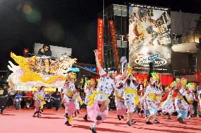 Japan's "nebuta" appears in Hollywood