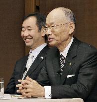 2 Japanese Nobel laureates in Stockholm