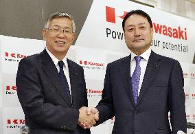 Kawasaki Heavy appoints Kanehana as president