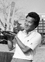 Japanese golfer Aoki in 1981